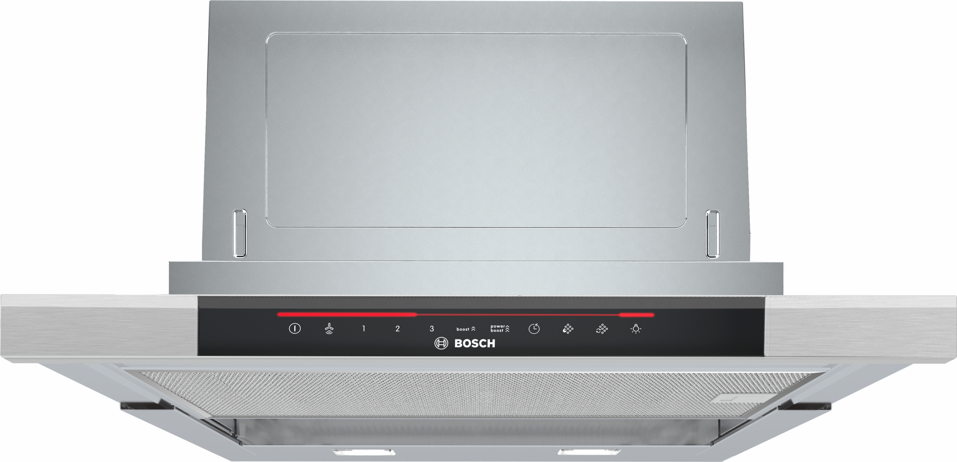 BOSCH Serie 8 Telescopische dampkap inox - DFS067K51