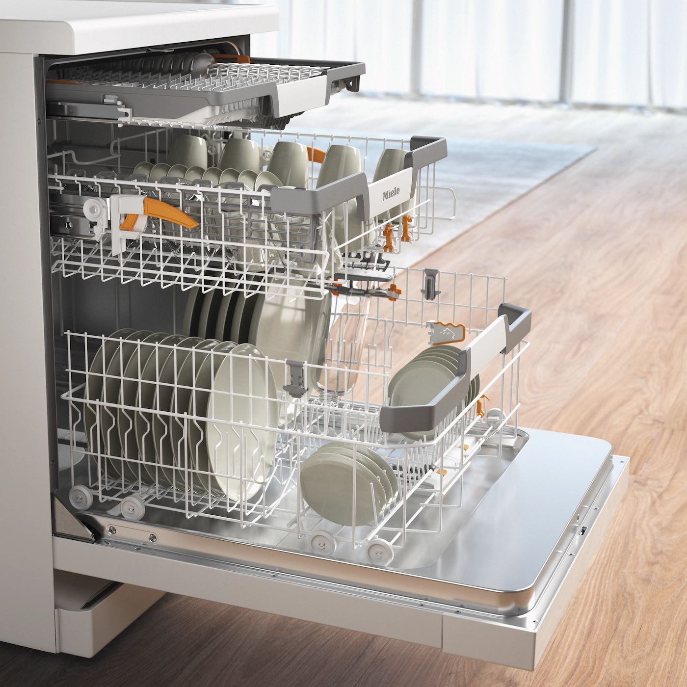 MIELE vrijstaande vaatwasser - G7210SCBW