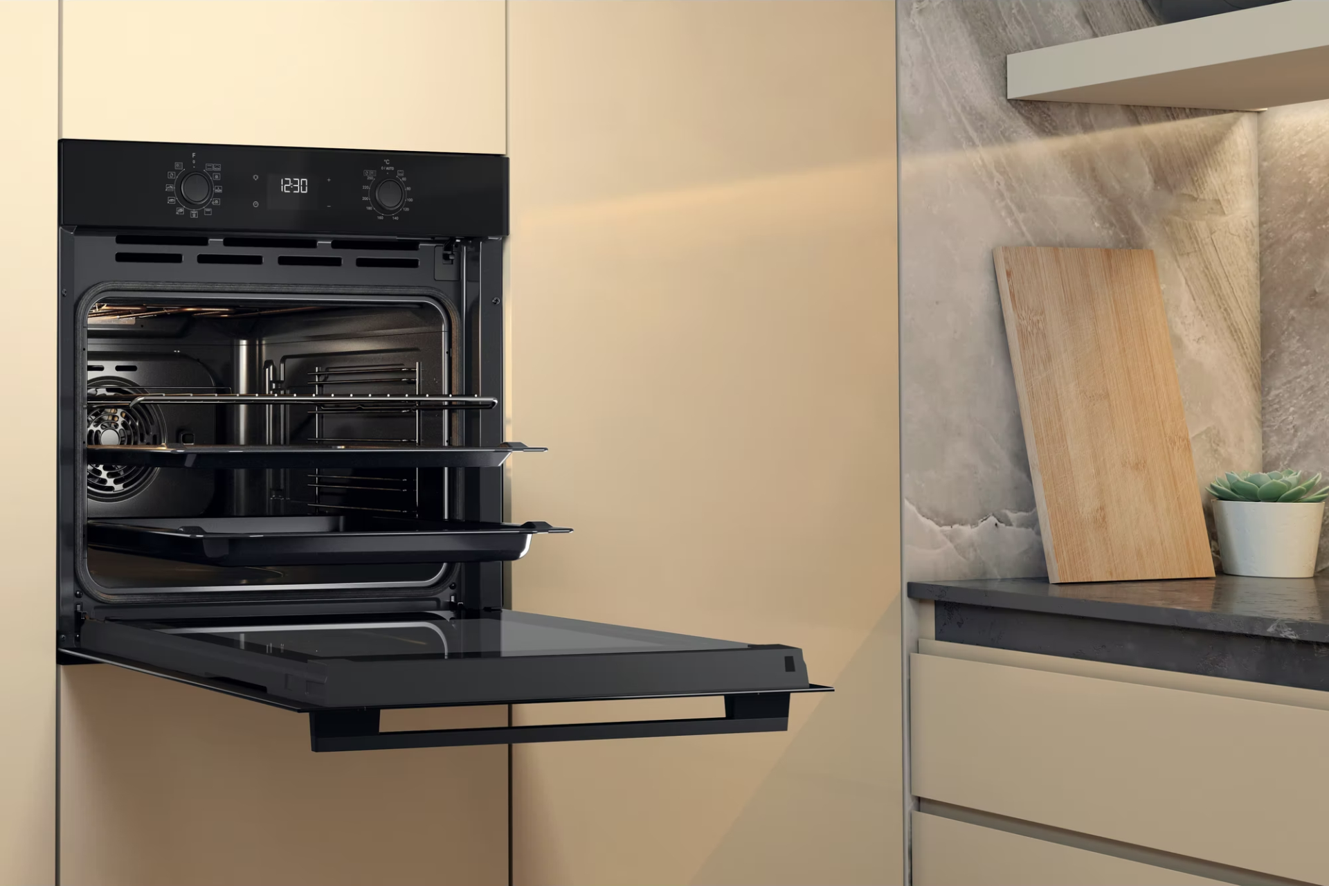 WHIRLPOOL NEW ACTUAL multifunctionele oven - 60cm - OMK58RU0B