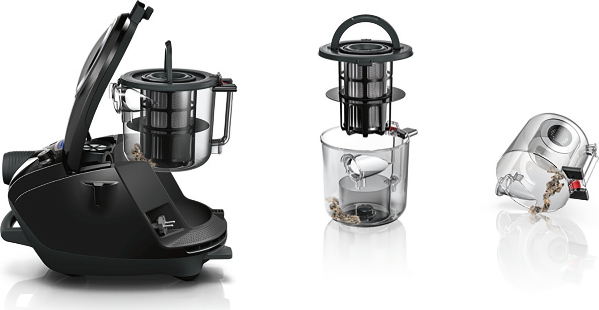 BOSCH  RELAXX'X stofzuiger zonder zak - BGS7SIL64