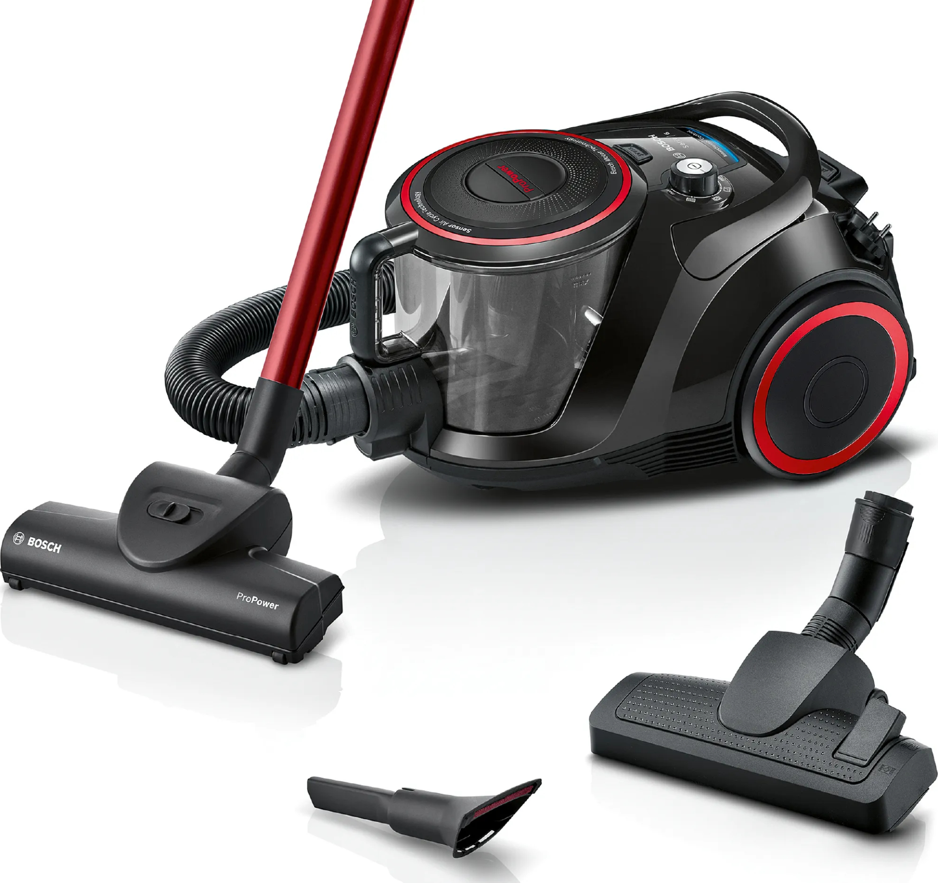 BOSCH  GS-41 stofzuiger zonder zak - BGS41POW2