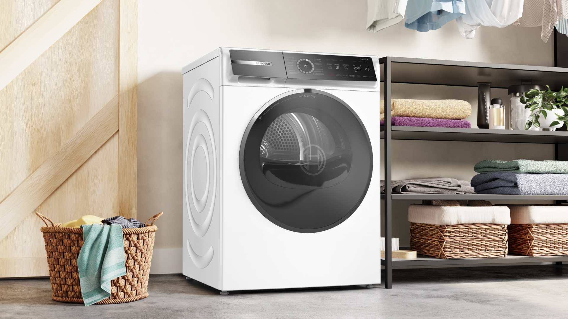 BOSCH SERIE 8 Droogkast 9 kg - WRB247C6FG