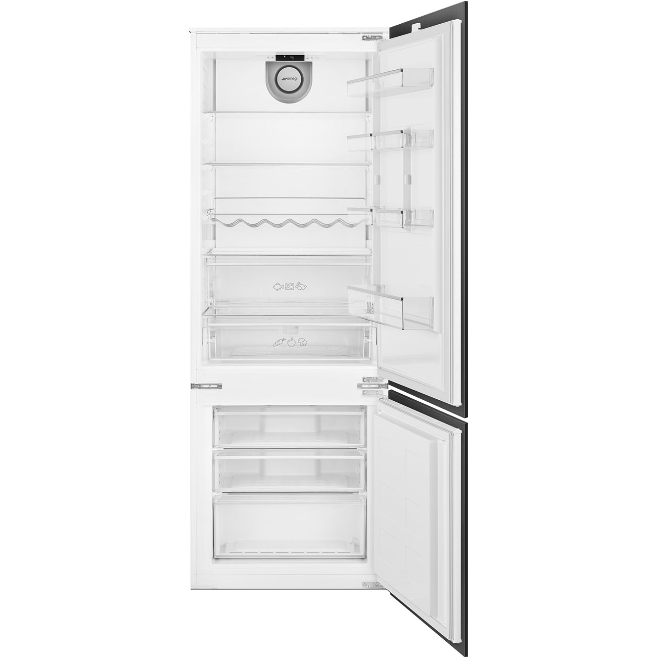 SMEG C475VE koel-/vriescombinatie - 194cm