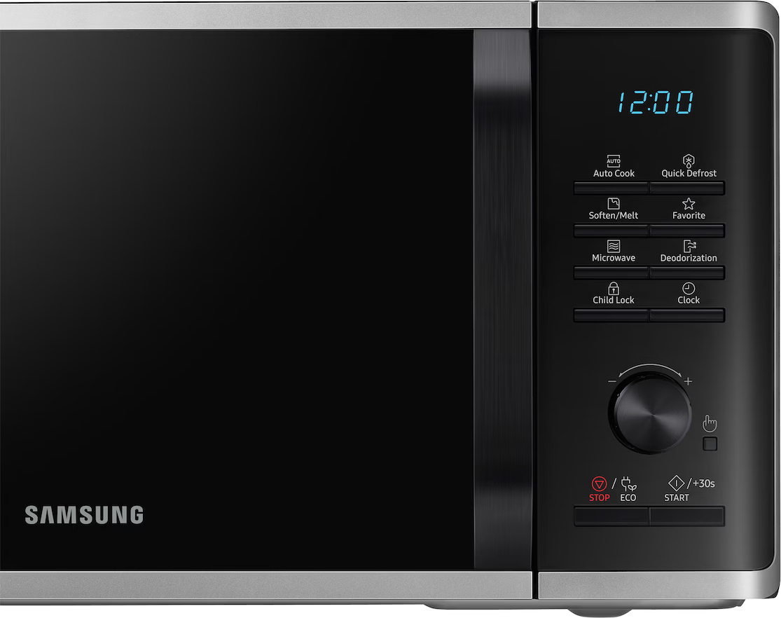 SAMSUNG vrijstaande microgolfoven - 28cm - MS23B3515AS