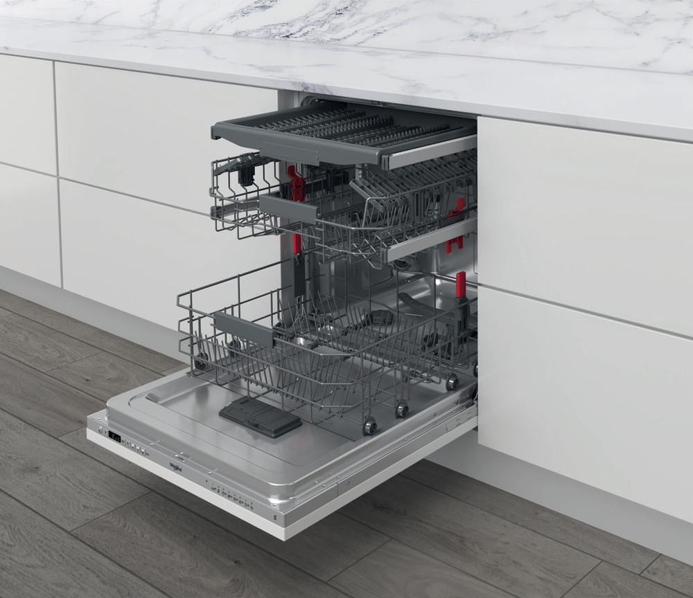 WHIRLPOOL vaatwasser volledig integreerbaar - WIC3C33F