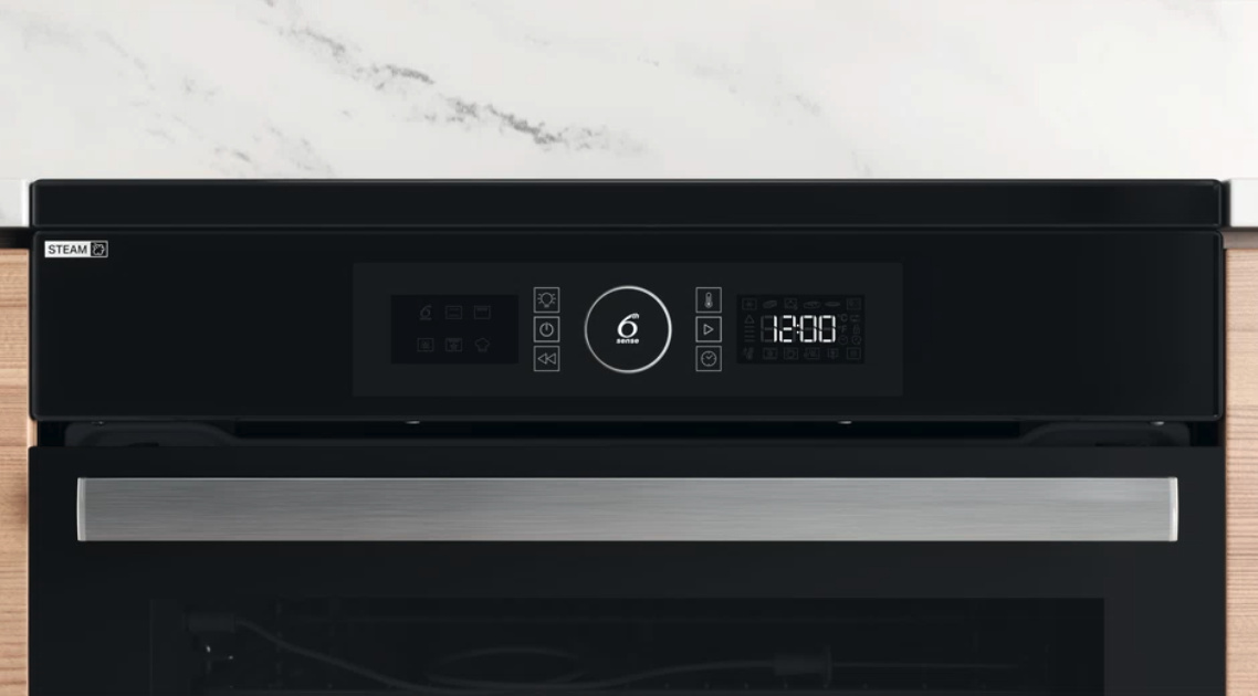 WHIRLPOOL fornuis met inductie kookplaat - 60cm - WS68IS8APBP/E
