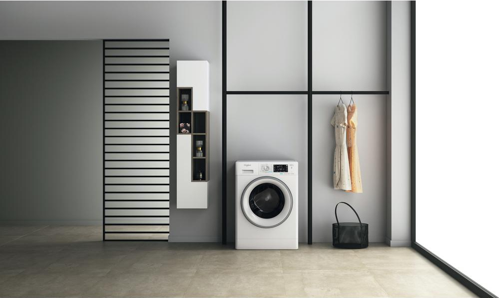 WHIRLPOOL Was-droogcombinatie 7 kg - FFWDD1076258SVEE