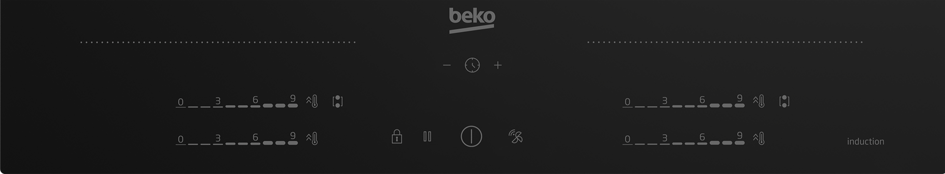 BEKO inductiekookplaat - 60cm - HII64720SUF2T