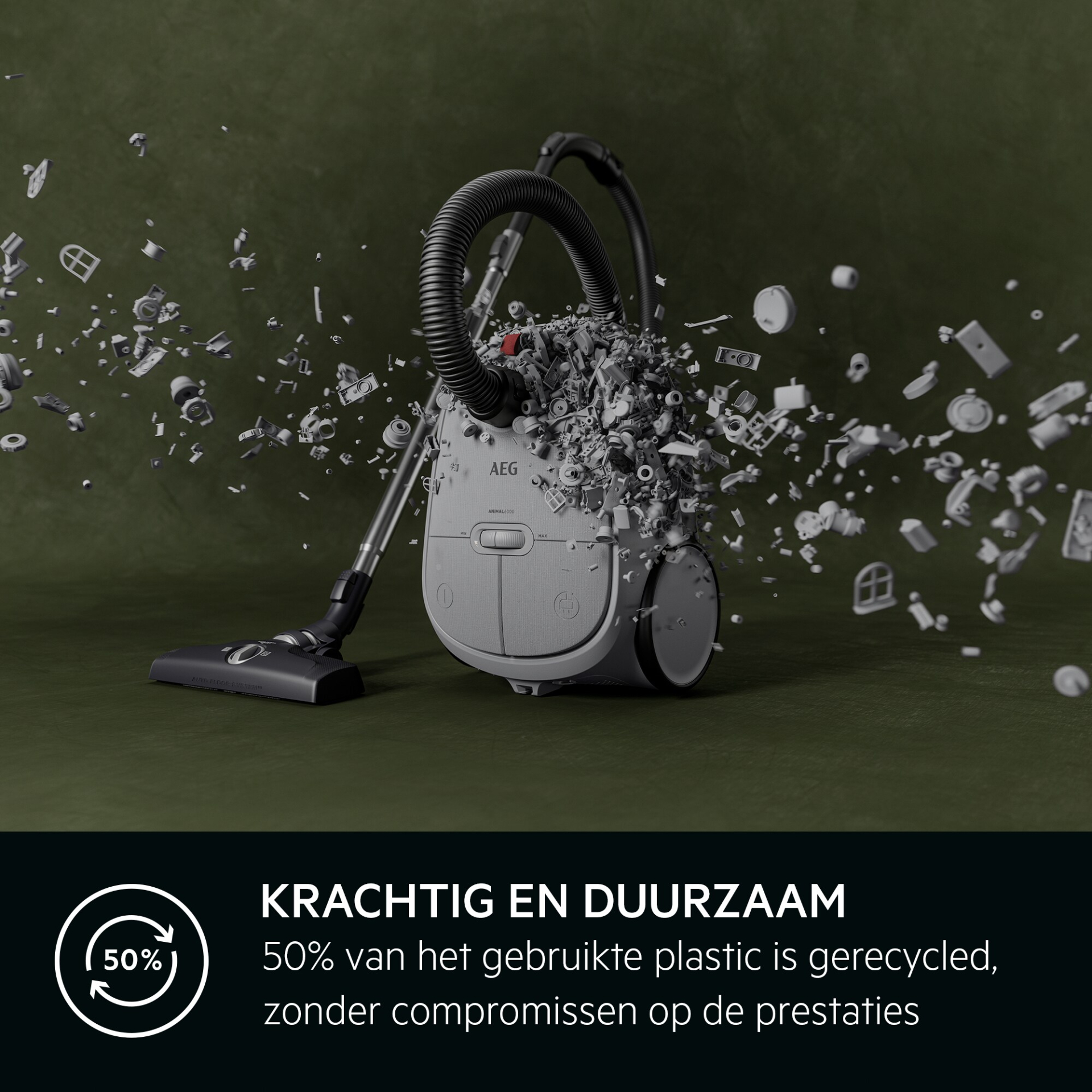 AEG ANIMAL 6000 stofzuiger met zak - AB61A5UGT