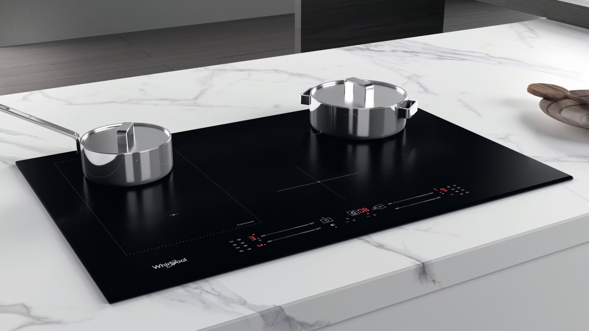 WHIRLPOOL inductiekookplaat - 77cm - WLS3377BF