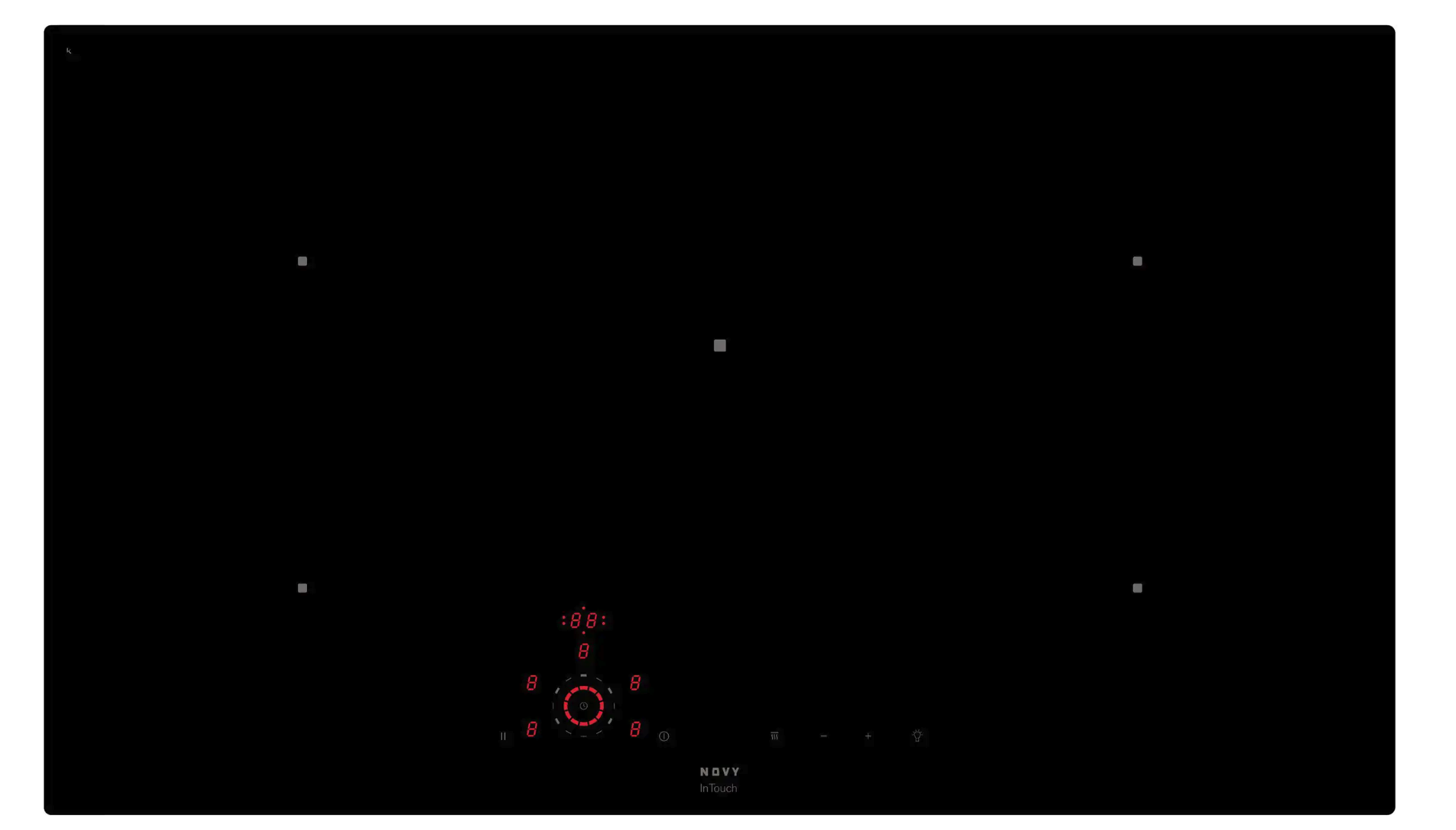 NOVY 1758 inductiekookplaat - 90cm