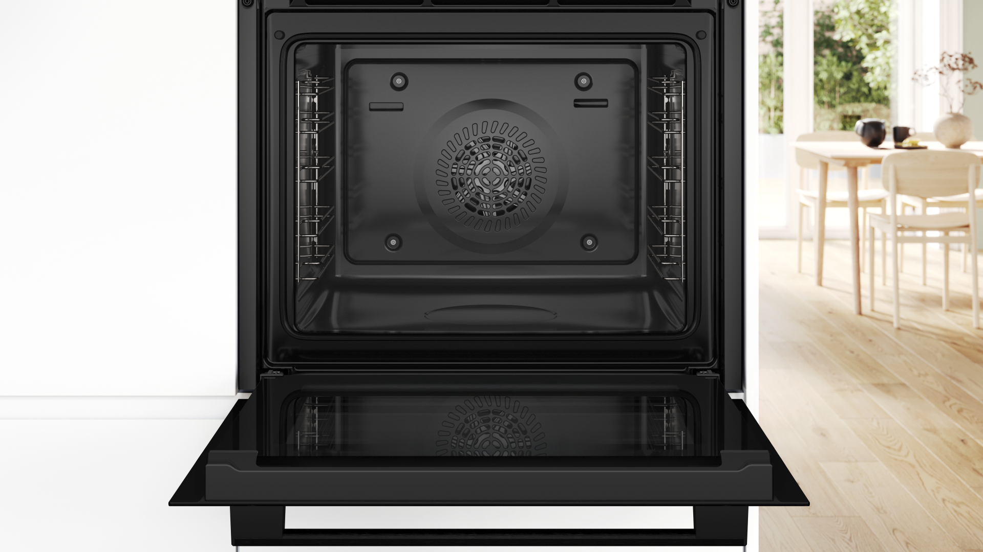 BOSCH Serie 4 multifunctionele oven - 60cm - HBA514BB3