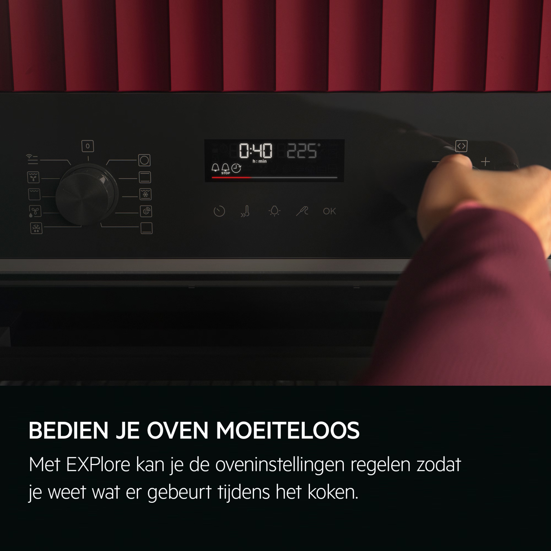 AEG 5000 multifunctionele oven - 60cm - OU5PB40SK