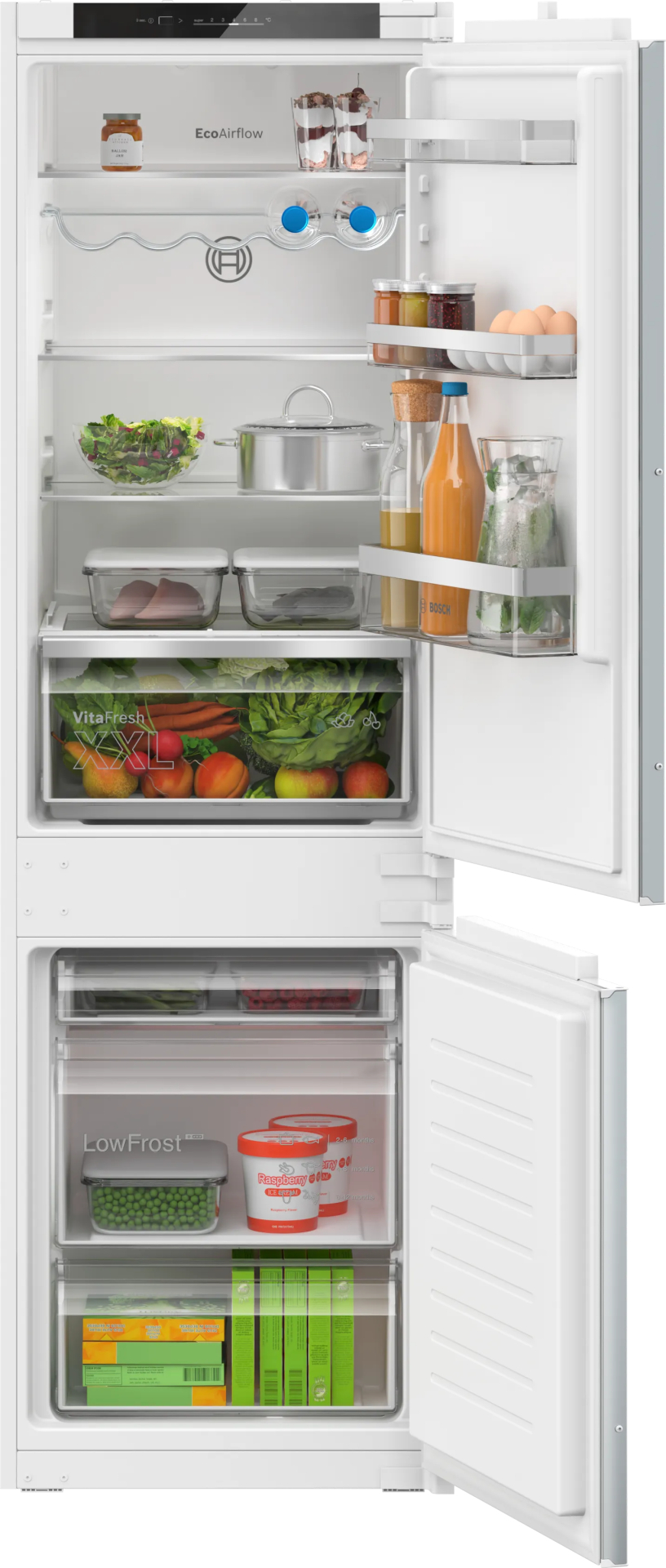 BOSCH SERIE 4 koel-/vriescombinatie - 178cm - KIV86VSE0