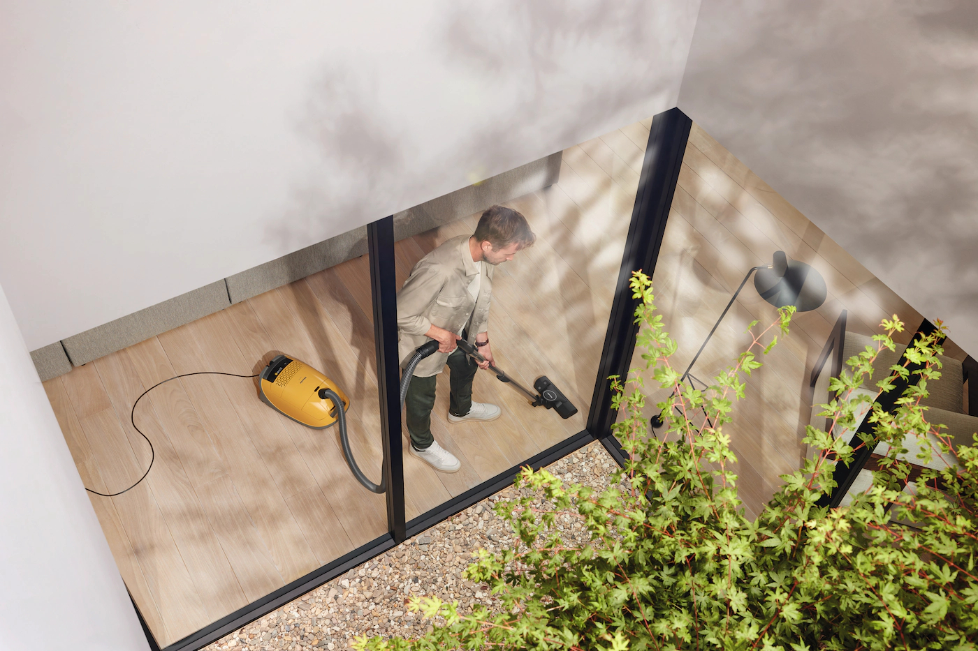 MIELE GUARD stofzuiger met zak - GUARDM1SUNSETYELLOWCE