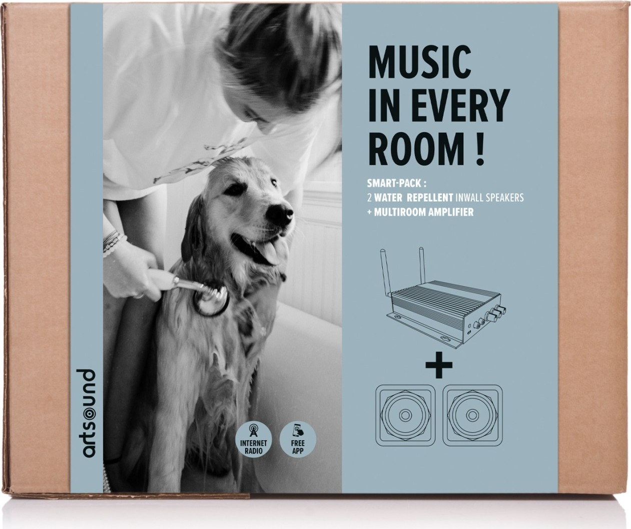 ARTSOUND luidspreker set - SMARTPACK/HPSQ525