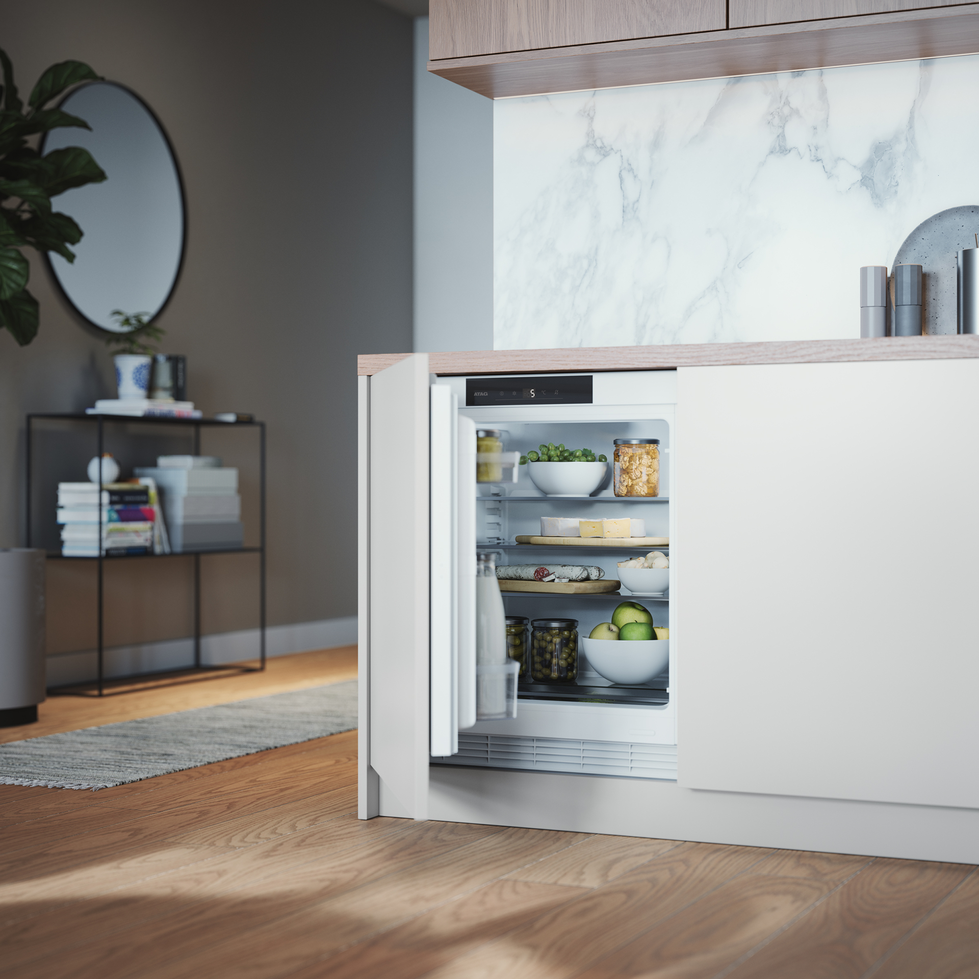 ATAG onderbouw koelkast - KU2590A
