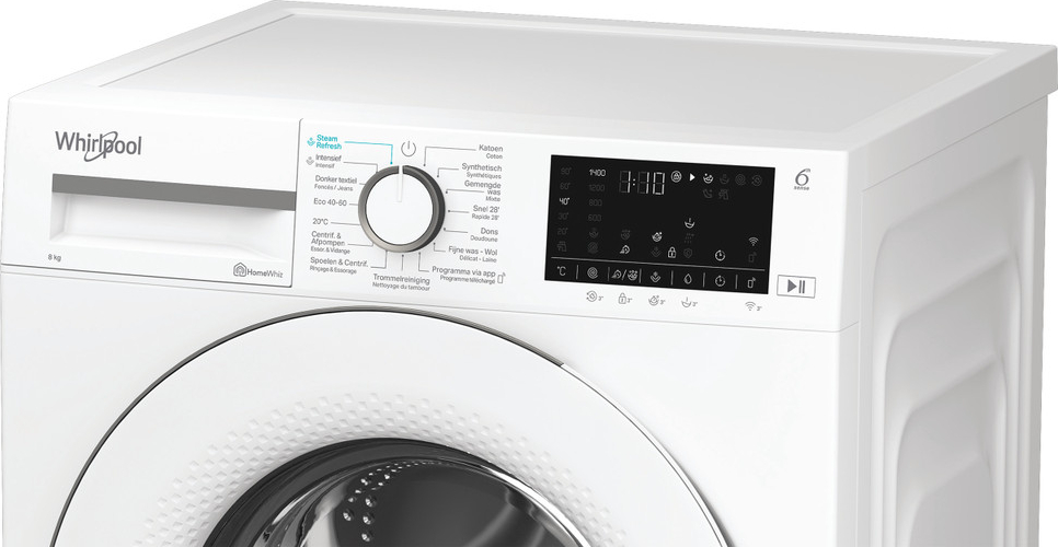 WHIRLPOOL Wasmachine 8 kg - WAM87WBE