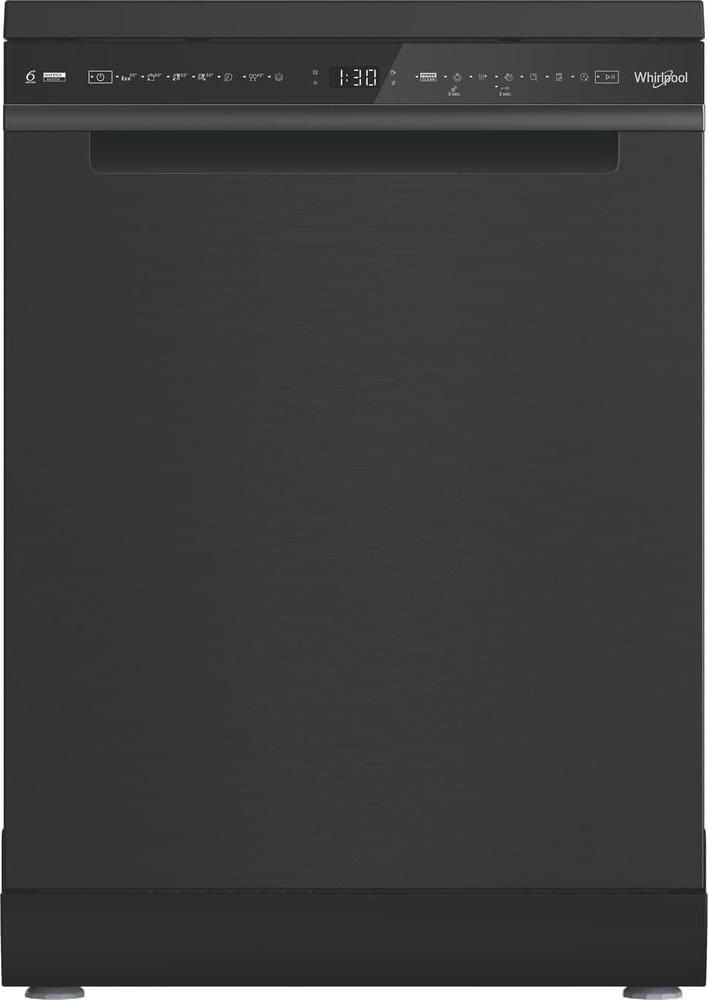 WHIRLPOOL vrijstaande vaatwasser - W8FHS61BS