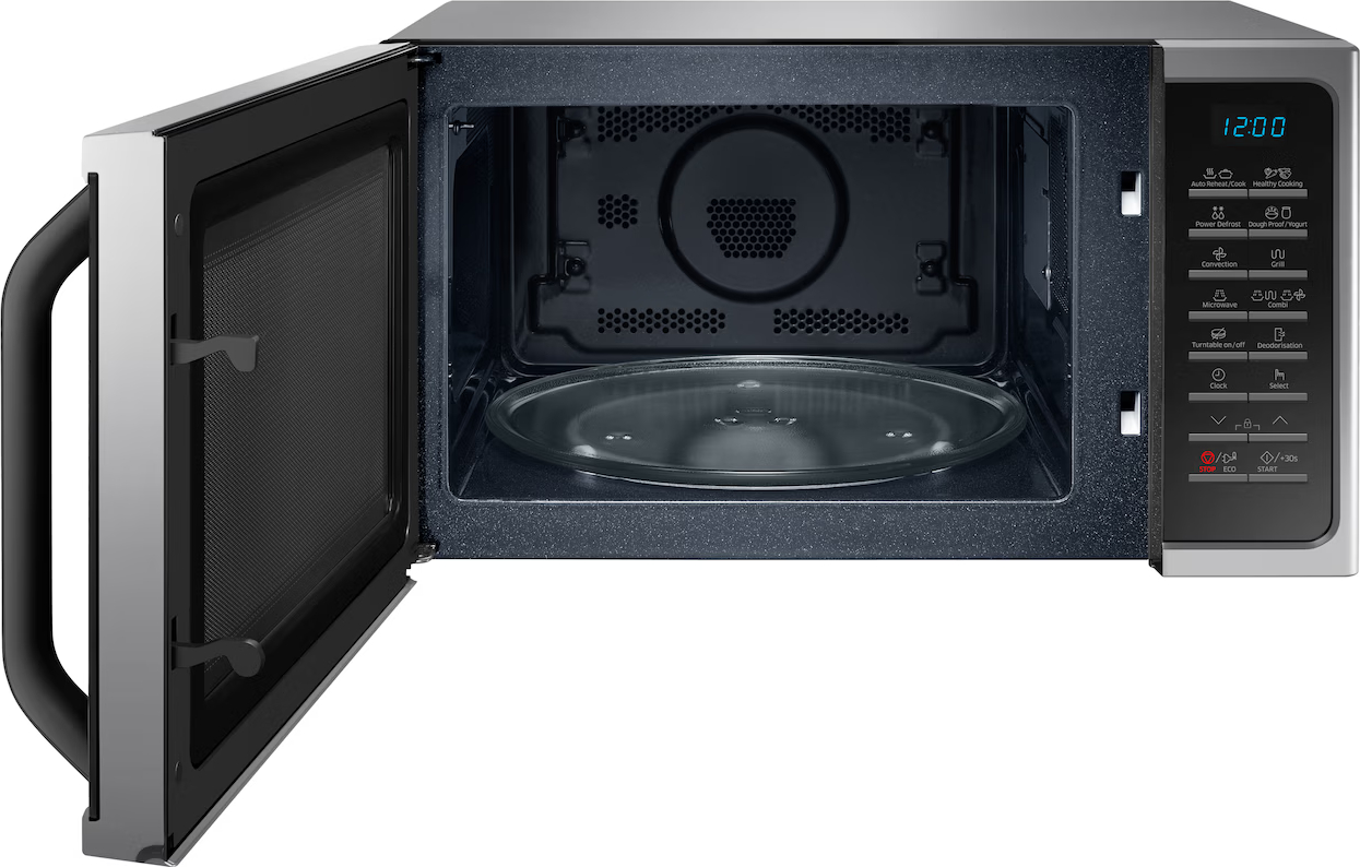 SAMSUNG vrijstaande microgolfoven - combi - 30cm - MC28H5015CS
