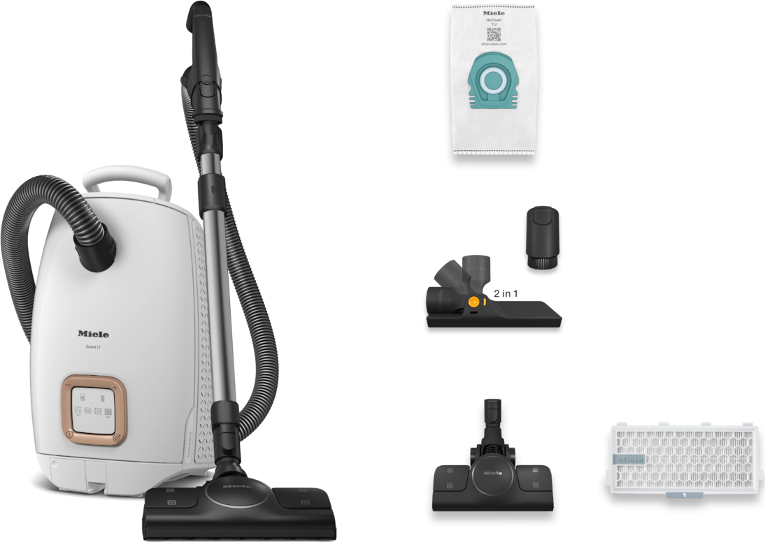 MIELE GUARD stofzuiger met zak - GUARDL1PERFORMANCEBRILLIANTWHITECE