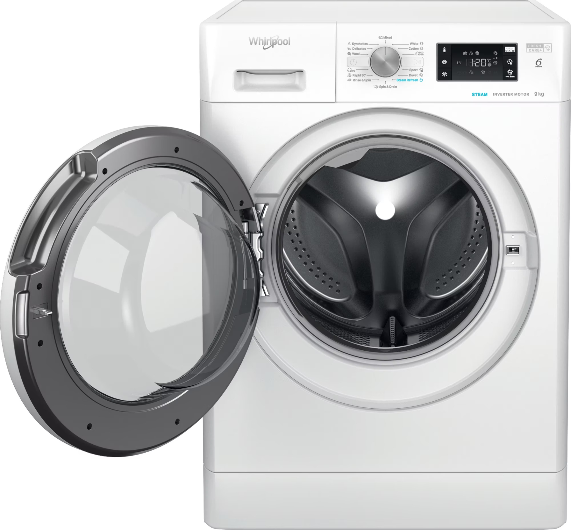 WHIRLPOOL Wasmachine 9 kg - FFB9469WVEE