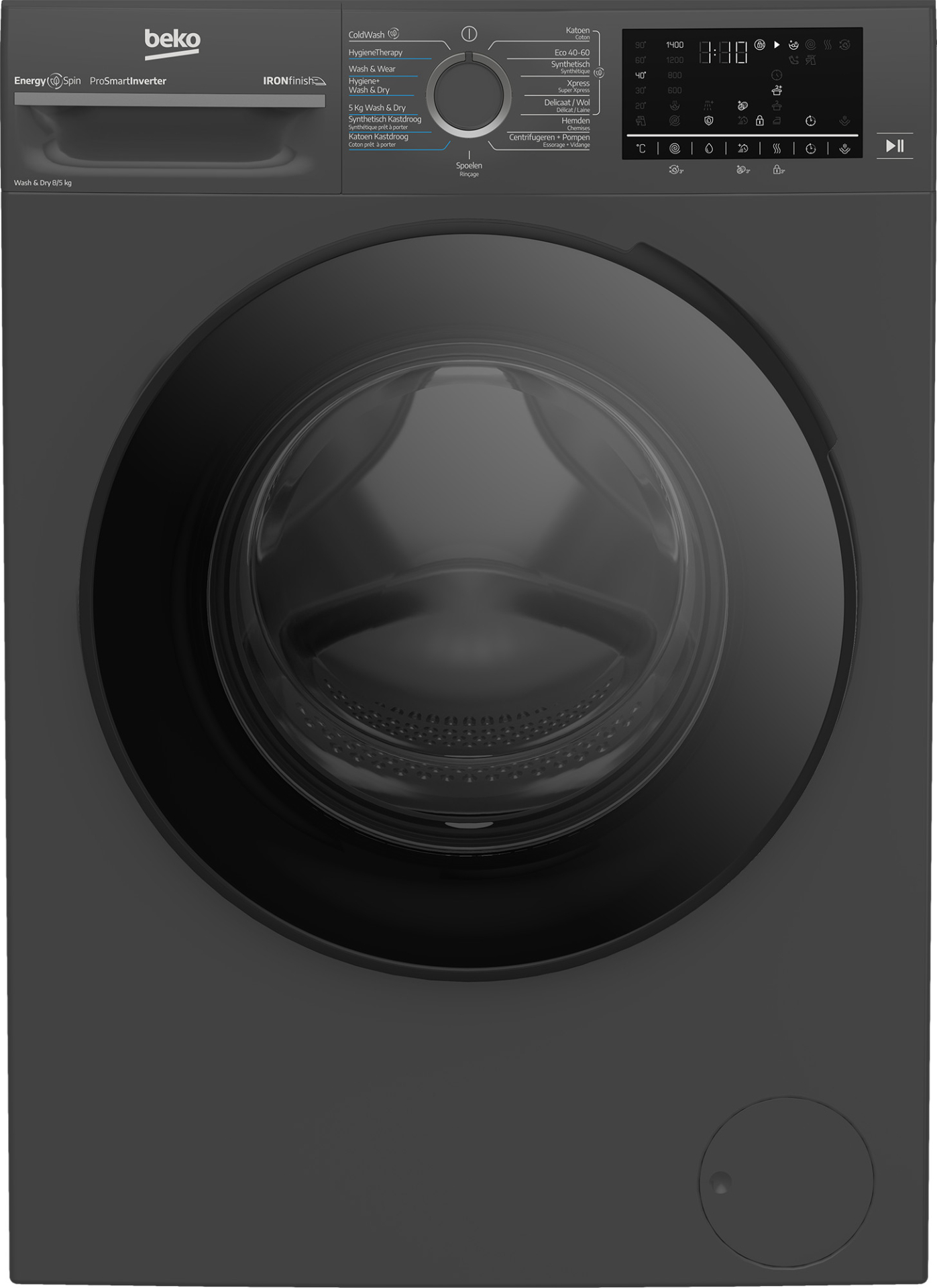 BEKO was- droogcombinatie - BM5DFT4841A