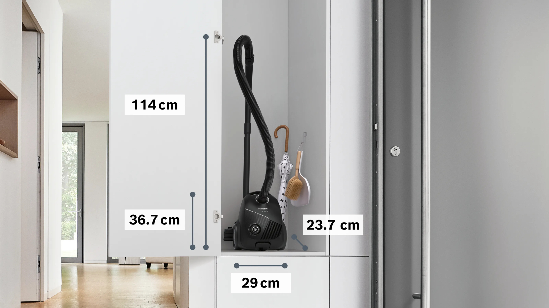BOSCH  GL-20 stofzuiger met zak - BGLS2BA1
