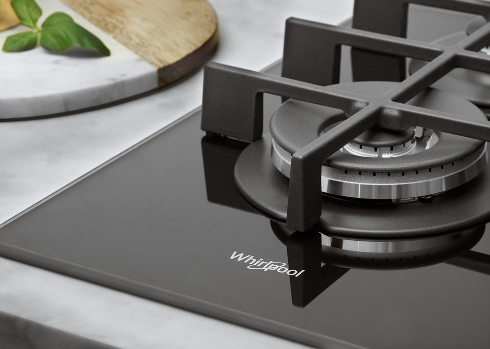 WHIRLPOOL gaskookplaat - 73cm - GOWL728NB