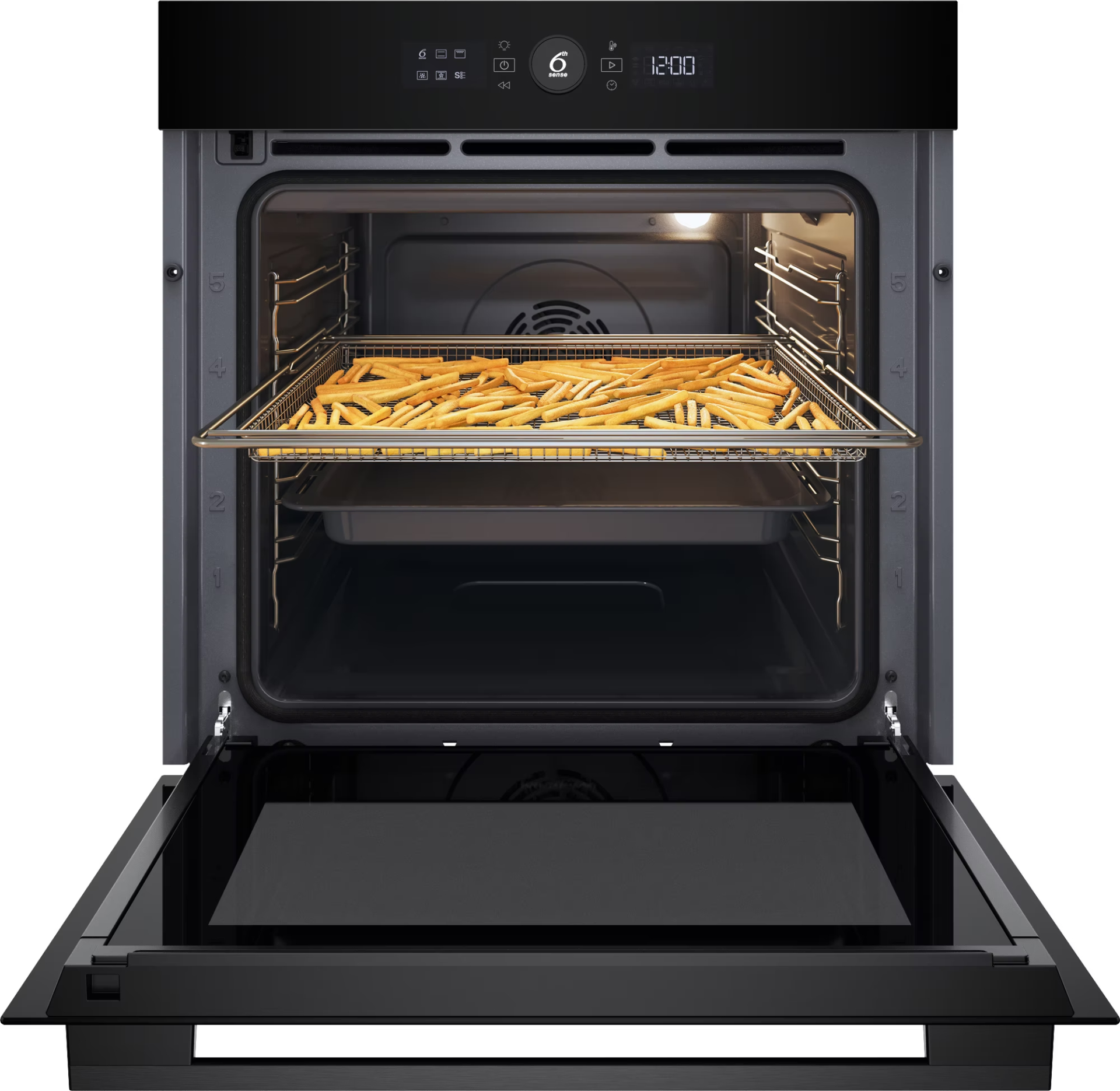 WHIRLPOOL multifunctionele oven met stoom - 60cm - WOI5S8PPM1SBA