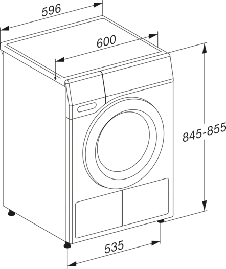 MIELE CHROME EDITION Droogkast 8 kg - TEA535WP