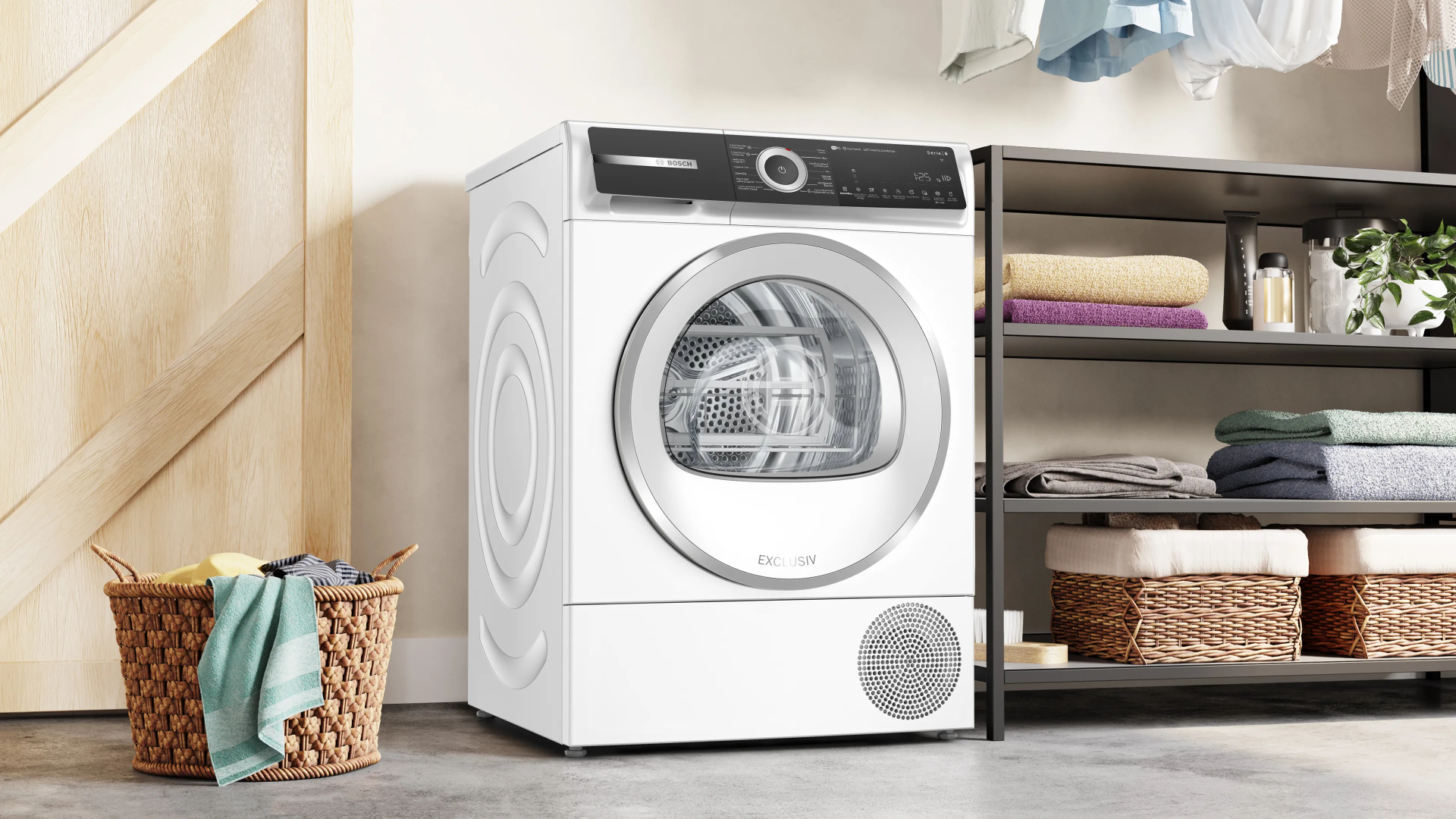 BOSCH Serie 6 Droogkast 9 kg - WQH246CSFG