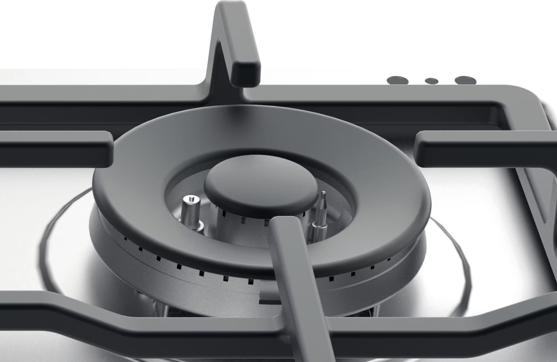 WHIRLPOOL gaskookplaat - 58cm - TKRL661IXEU