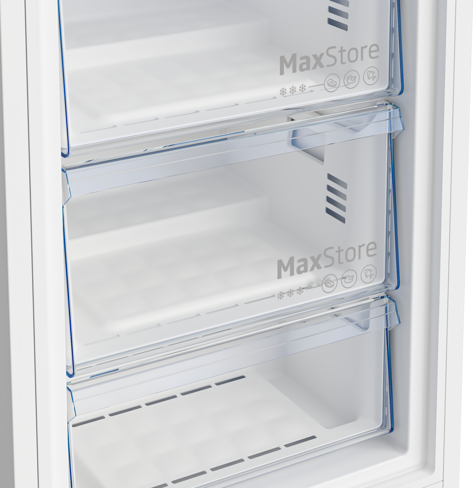 BEKO vrijstaande vriezer - 152cm - B5RFNE274W