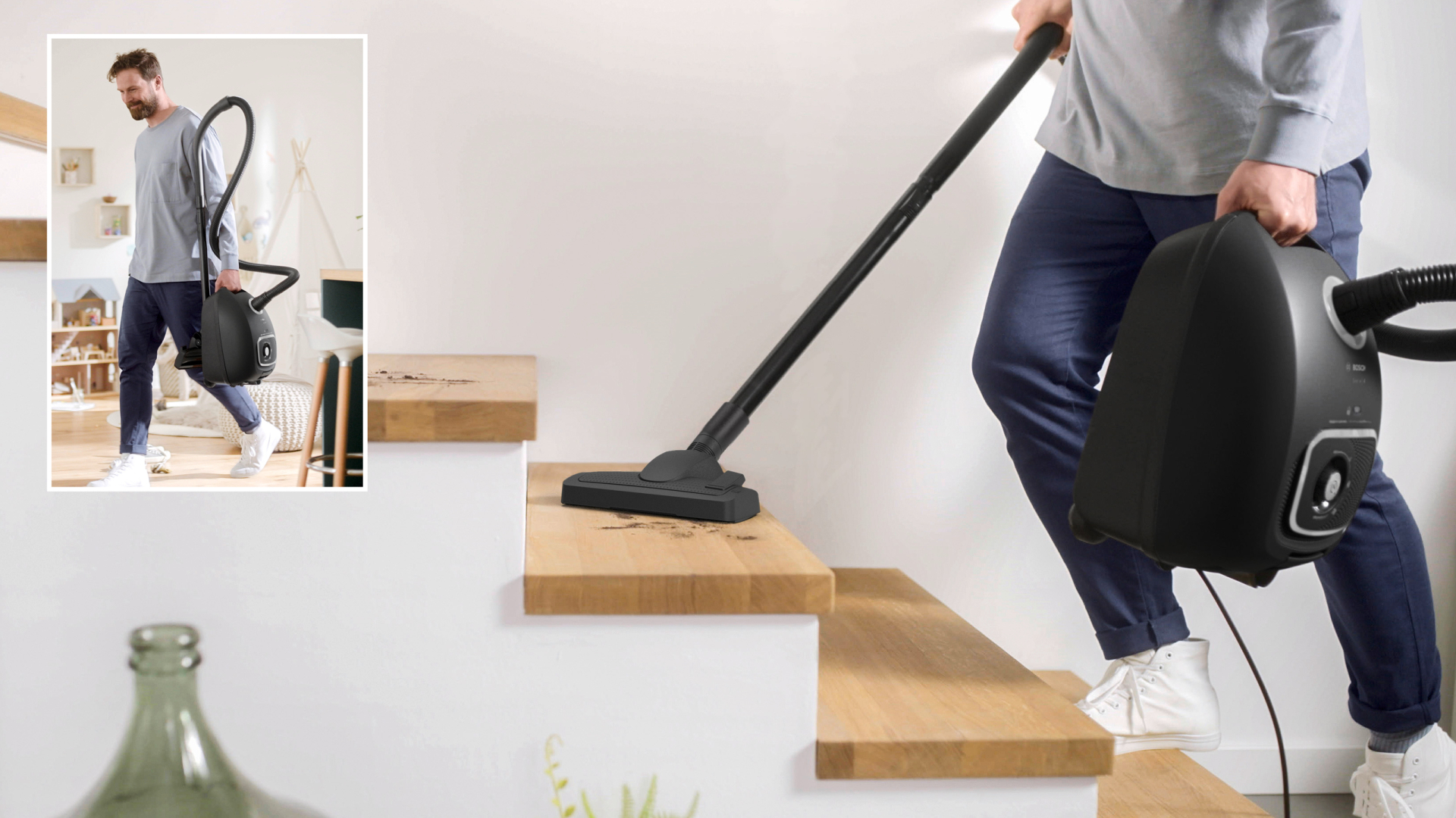 BOSCH  stofzuiger met zak - BGL41BA3H