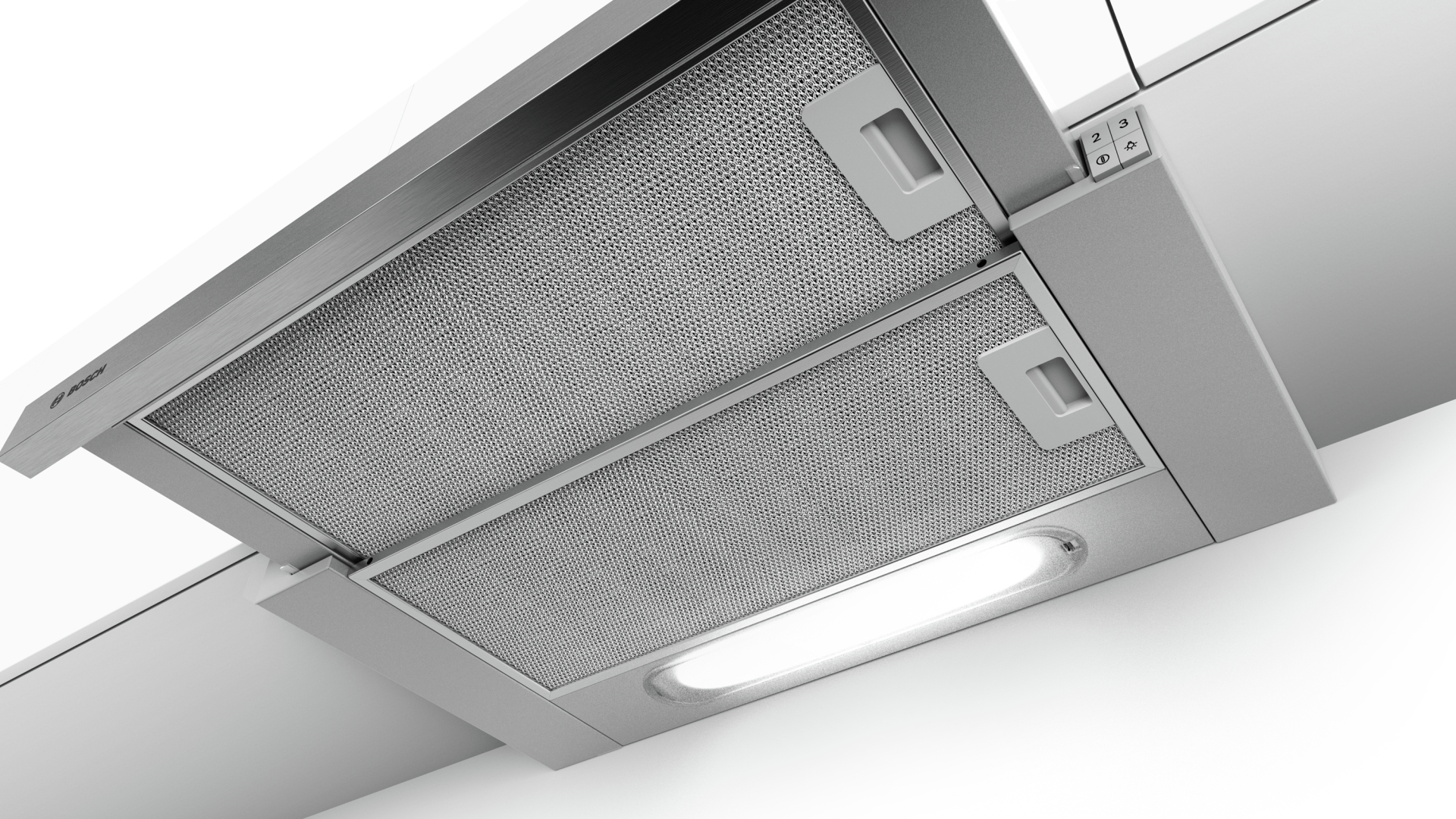 BOSCH Serie 4 Telescopische dampkap inox - DFT63AC50