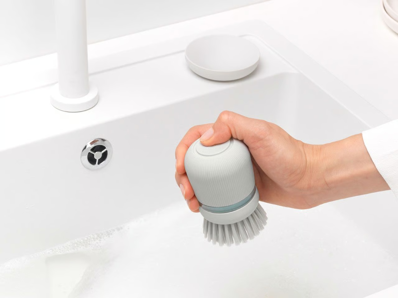 BRABANTIA afwasborstel met zeepreservoir - 302640