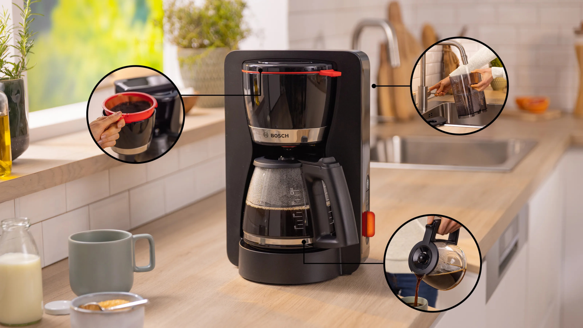 BOSCH  MYMOMENTS koffiezetapparaat - TKA4M233