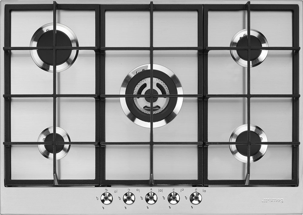 SMEG gaskookplaat - 72cm - PX375