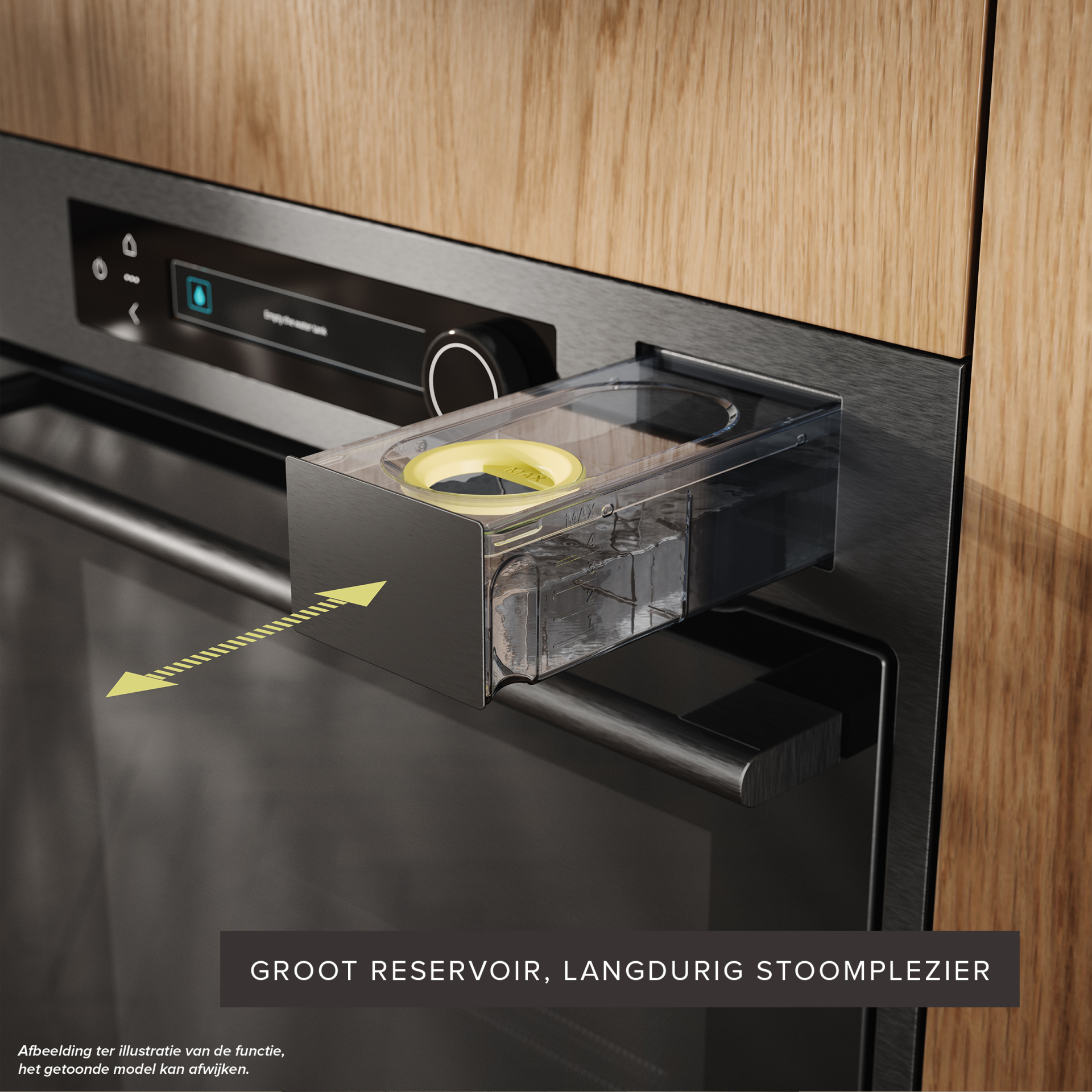 ATAG multifunctionele oven met stoom - 60cm - CS8611D