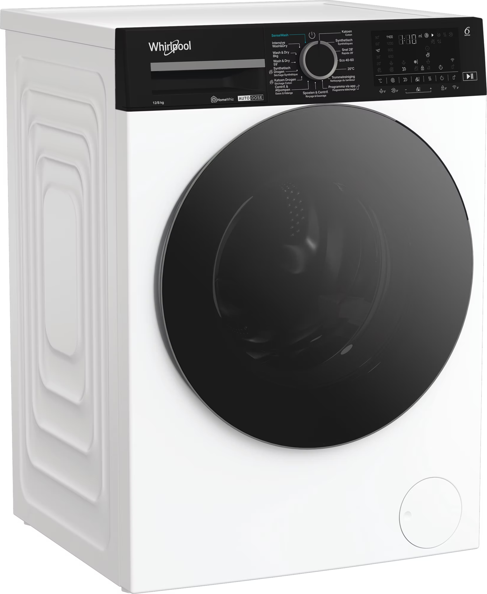 WHIRLPOOL was- droogcombinatie - WPD2836WADSBE
