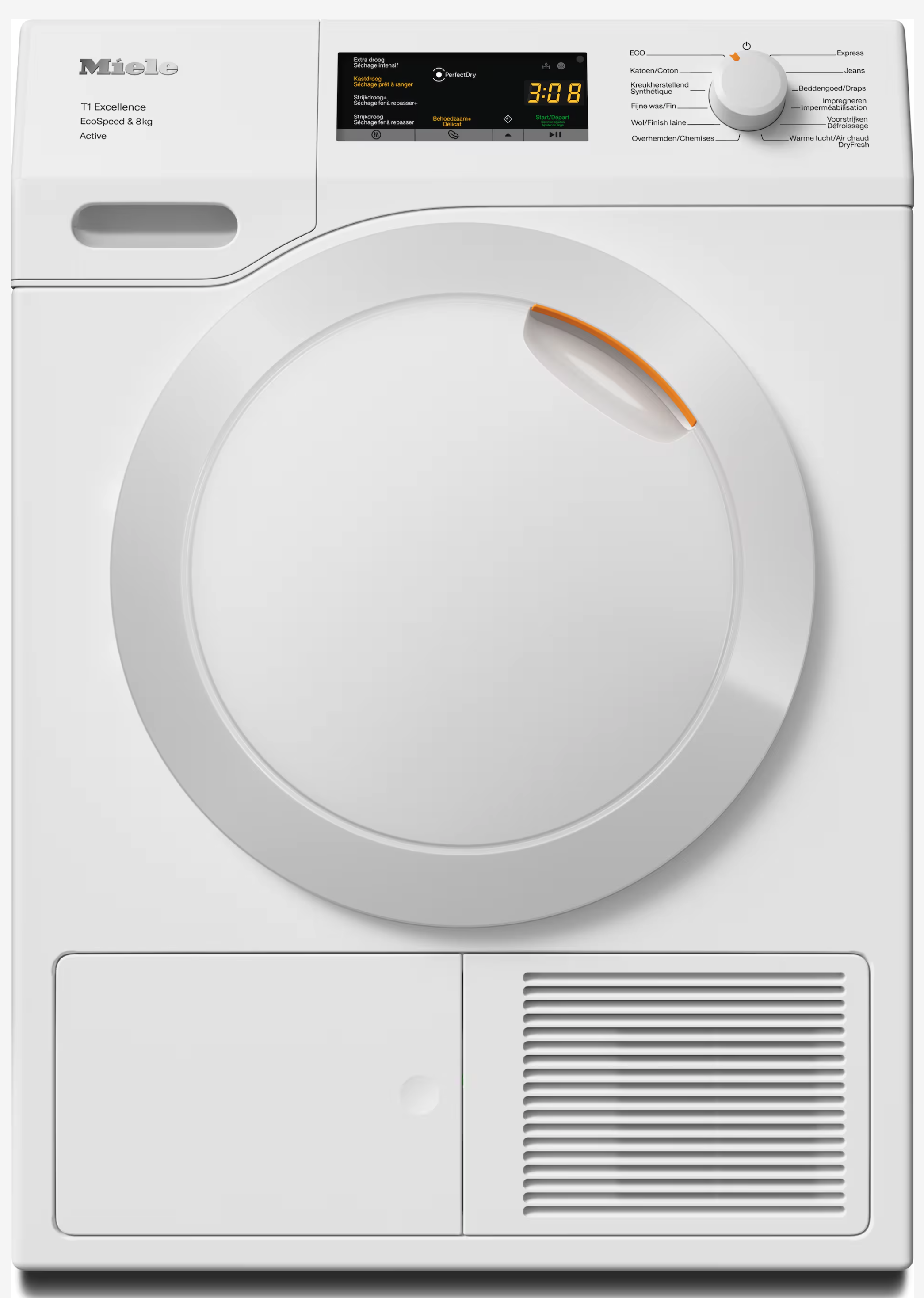 MIELE CHROME EDITION Droogkast 8 kg - TEA535WP