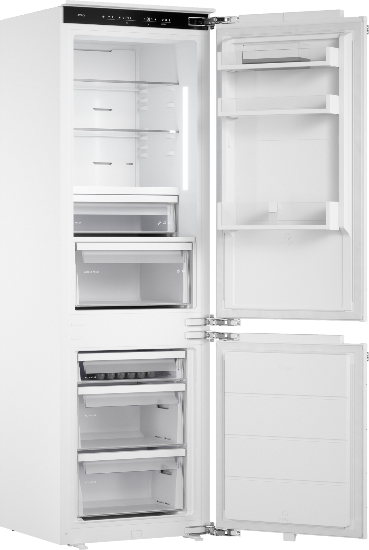ATAG Inbouw koel-vriescombinatie - KDC8178NC