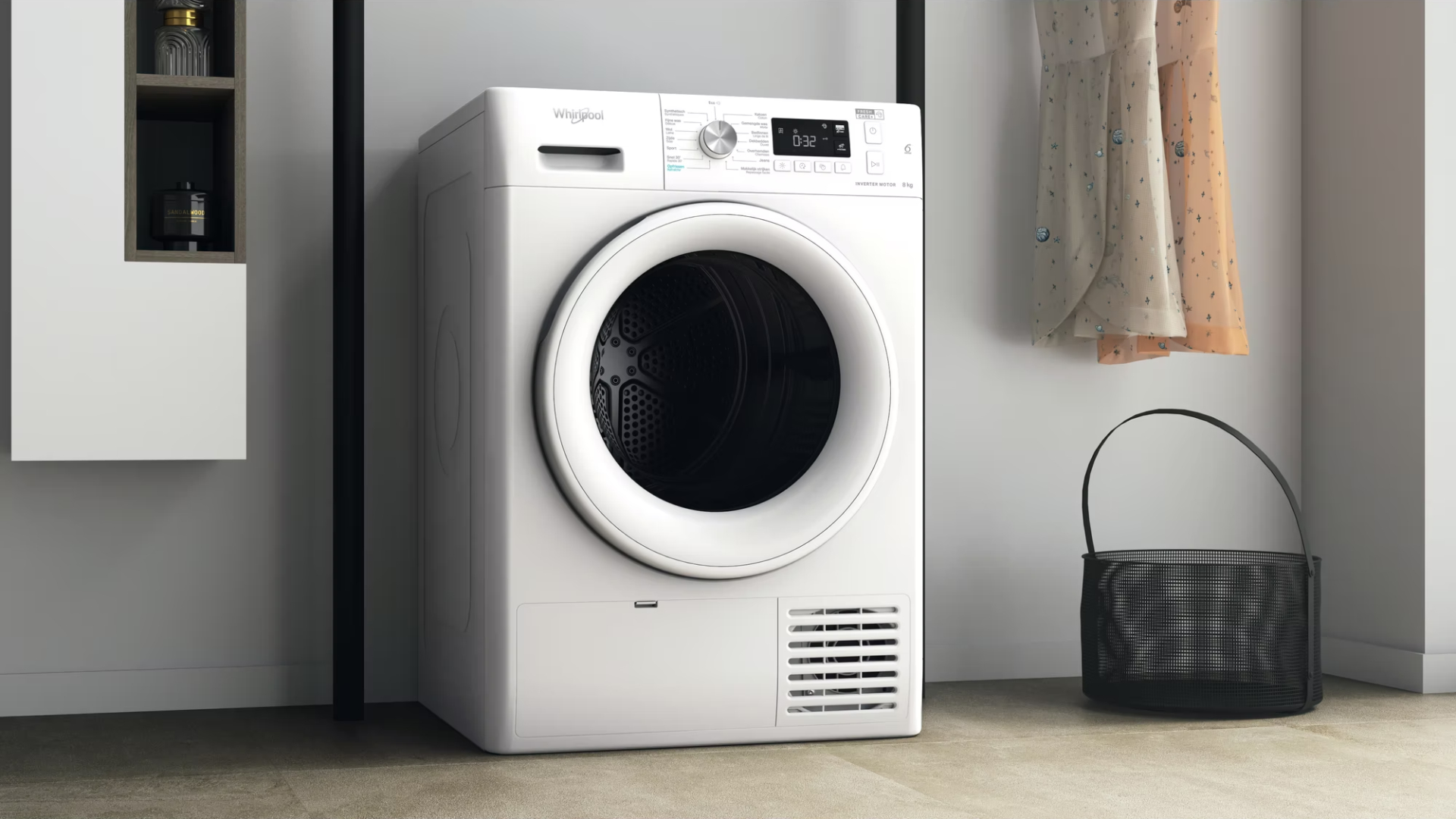 WHIRLPOOL droogkast - FFTM118X3BE
