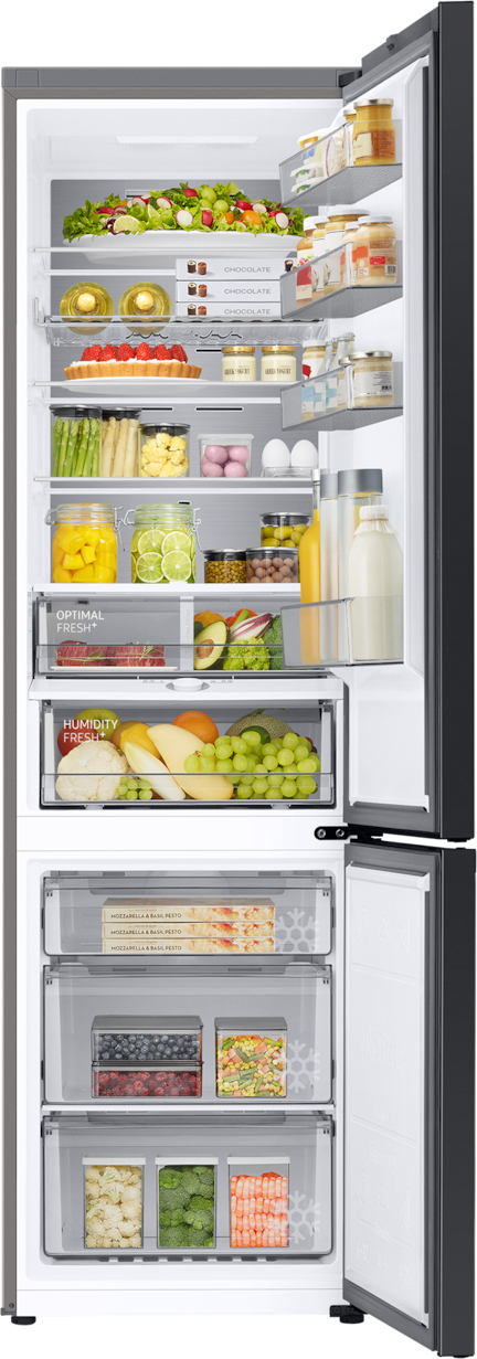 SAMSUNG Vrijstaande koel-vriescombinatie - RB38C7B5BS9/EF