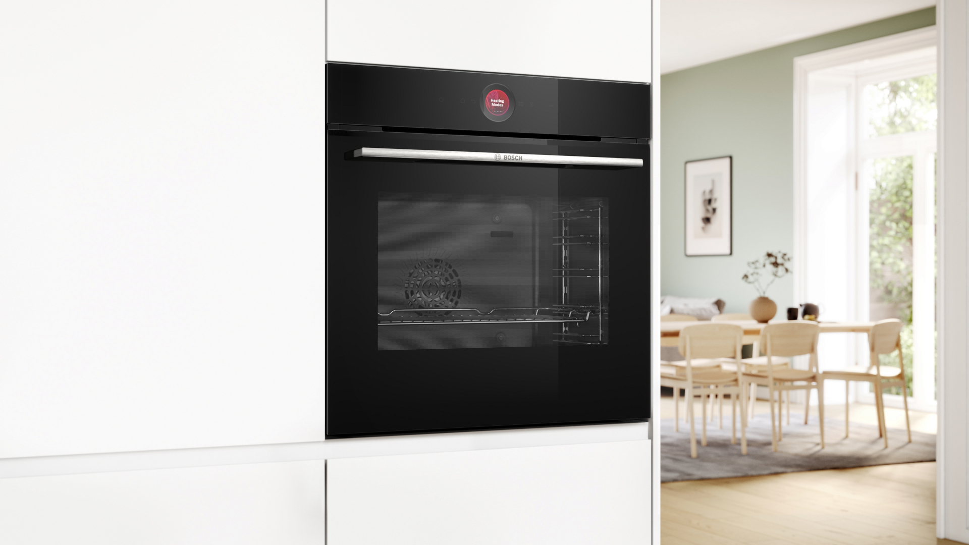 BOSCH SERIE 8 multifunctionele oven - 60cm - HBG7341B1
