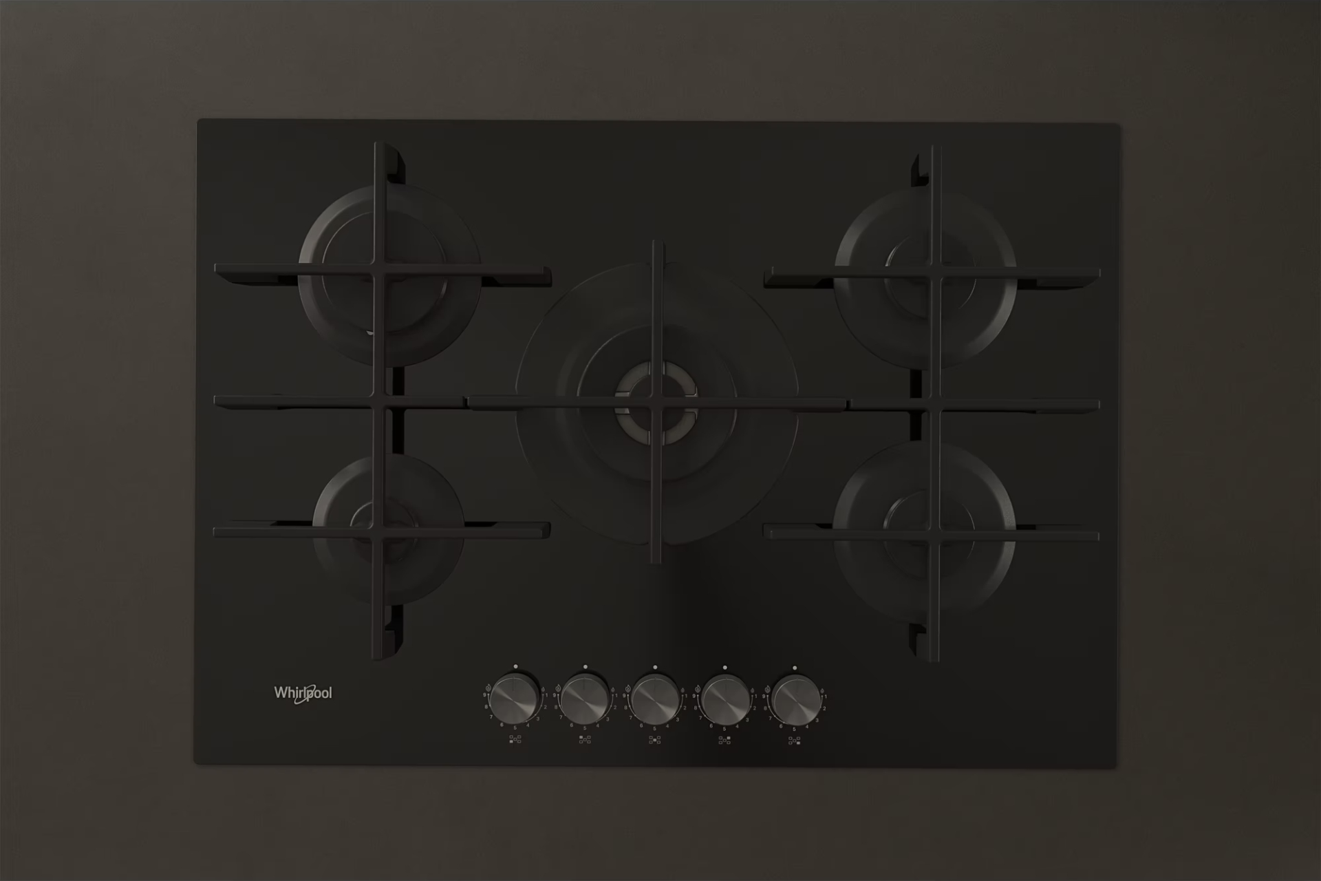 WHIRLPOOL gaskookplaat - 73cm - GOWL728NB