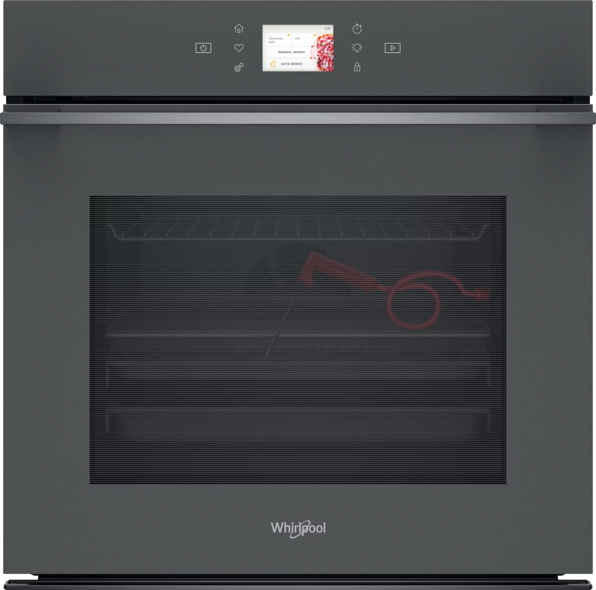 WHIRLPOOL multifunctionele oven - 60cm - WOI118FPT2SSMA
