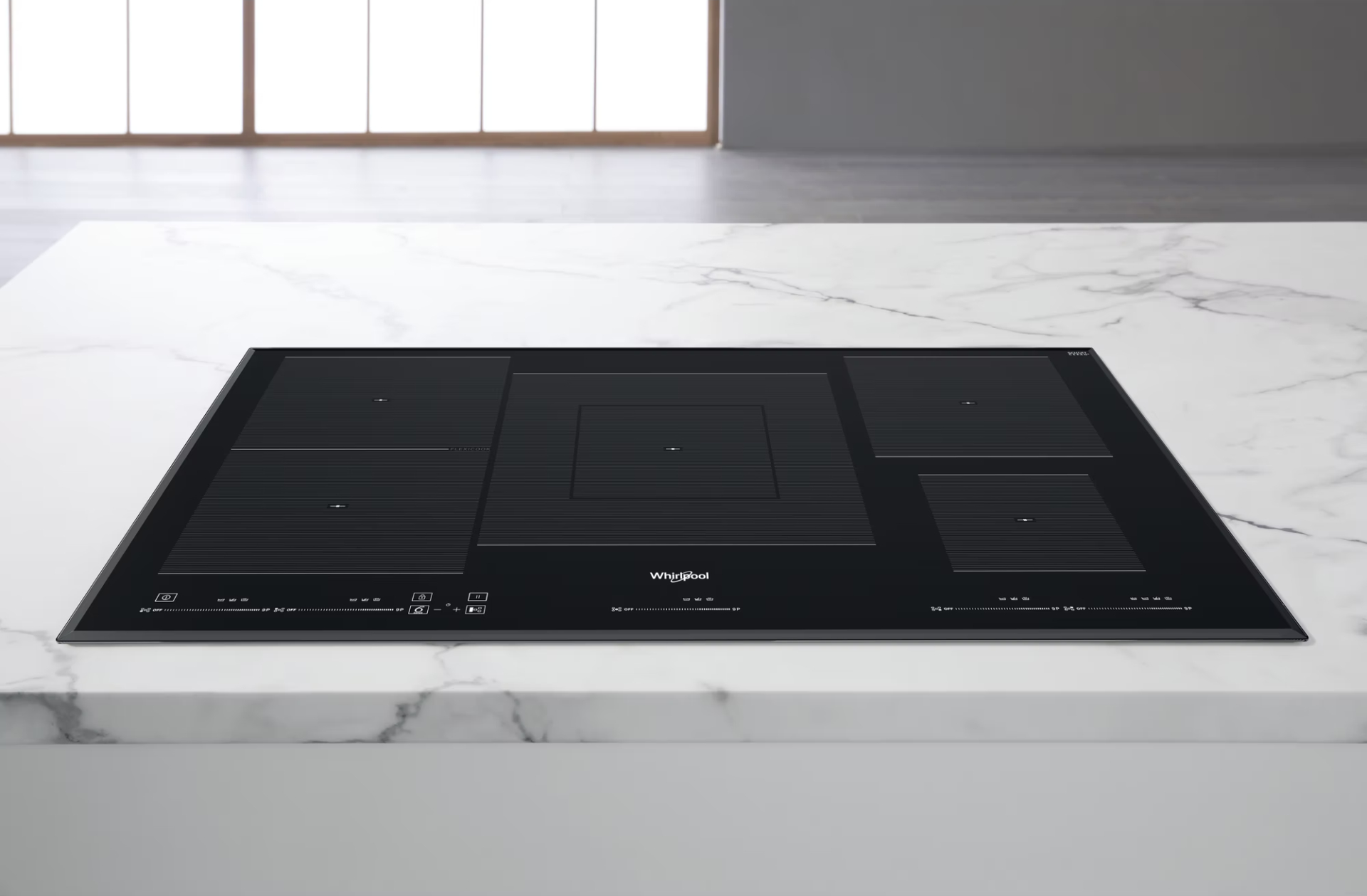 WHIRLPOOL inductiekookplaat - 90cm - WT1090BA