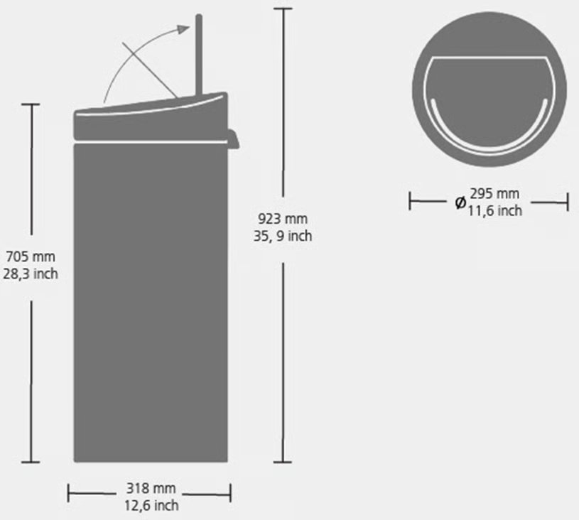 BRABANTIA afvalemmer - 115349